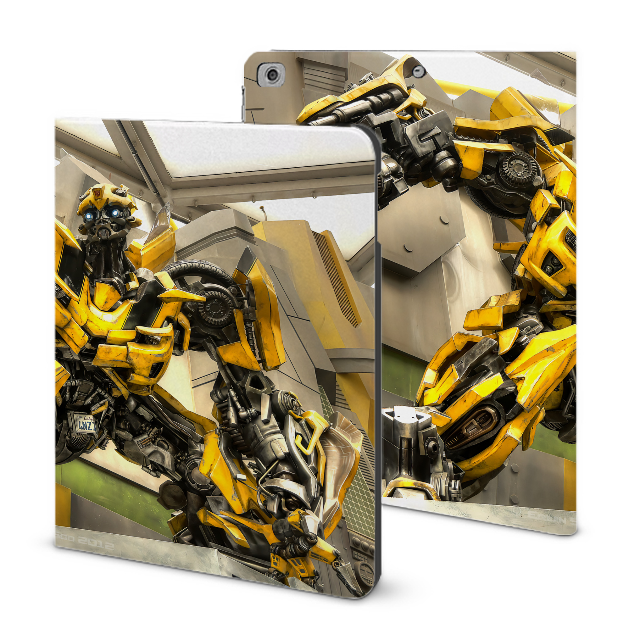 （画像用） Transformers トランスフォーマー IPad ケース ブック型 PUレザー TPU 耐衝撃 軽量 薄型 ペン収納なし 全面保護 IPad 各モデル対応